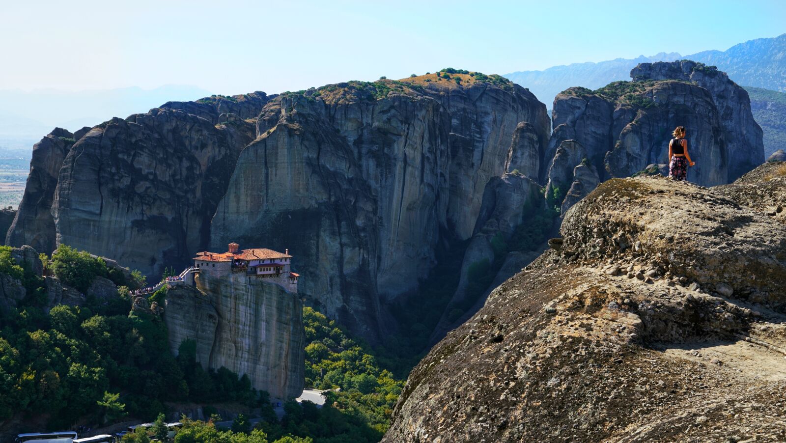 Sony a7R II + Sony FE 24-70mm F2.8 GM sample photo. Meteora, greece, monastery photography