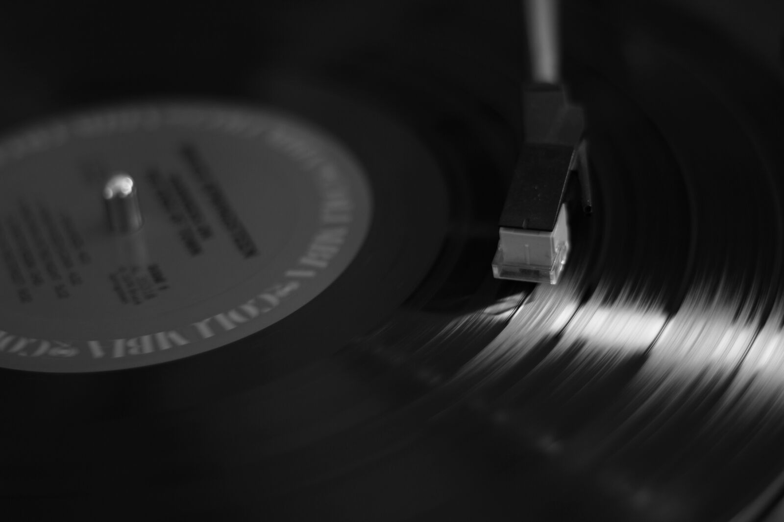 Canon EOS 60D + Canon EF 50mm F1.8 II sample photo. Vinyl, music, play, spinning photography
