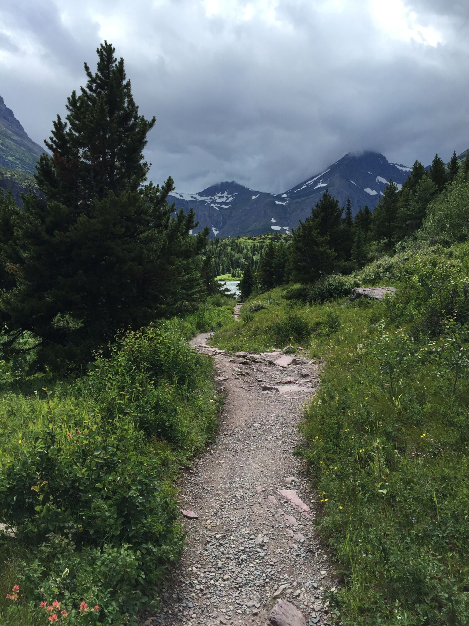 Apple iPhone 6 sample photo. Glacier, mountain trail, hiking photography