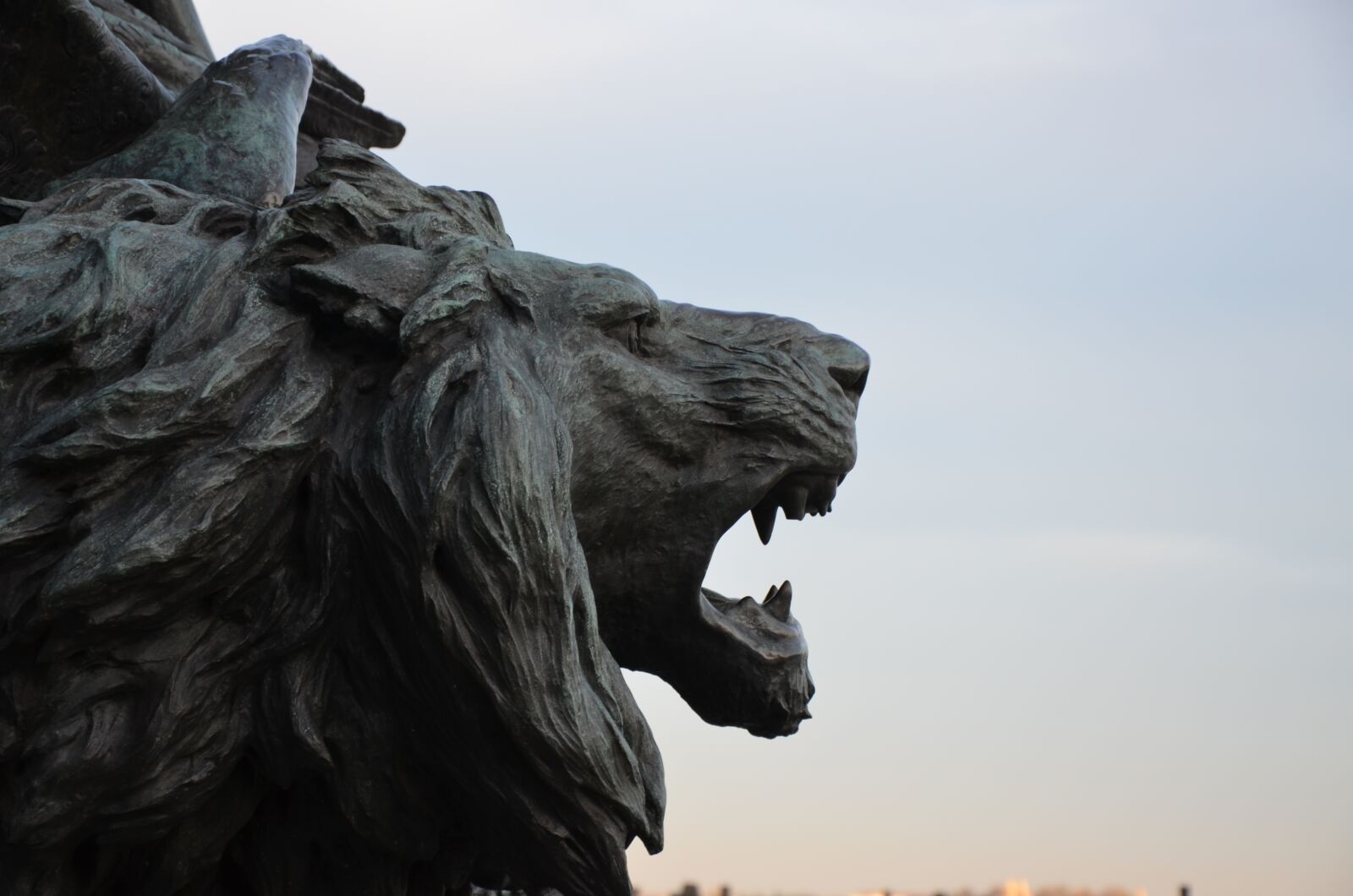 Nikon D5100 sample photo. Statue, sculpture, sky photography
