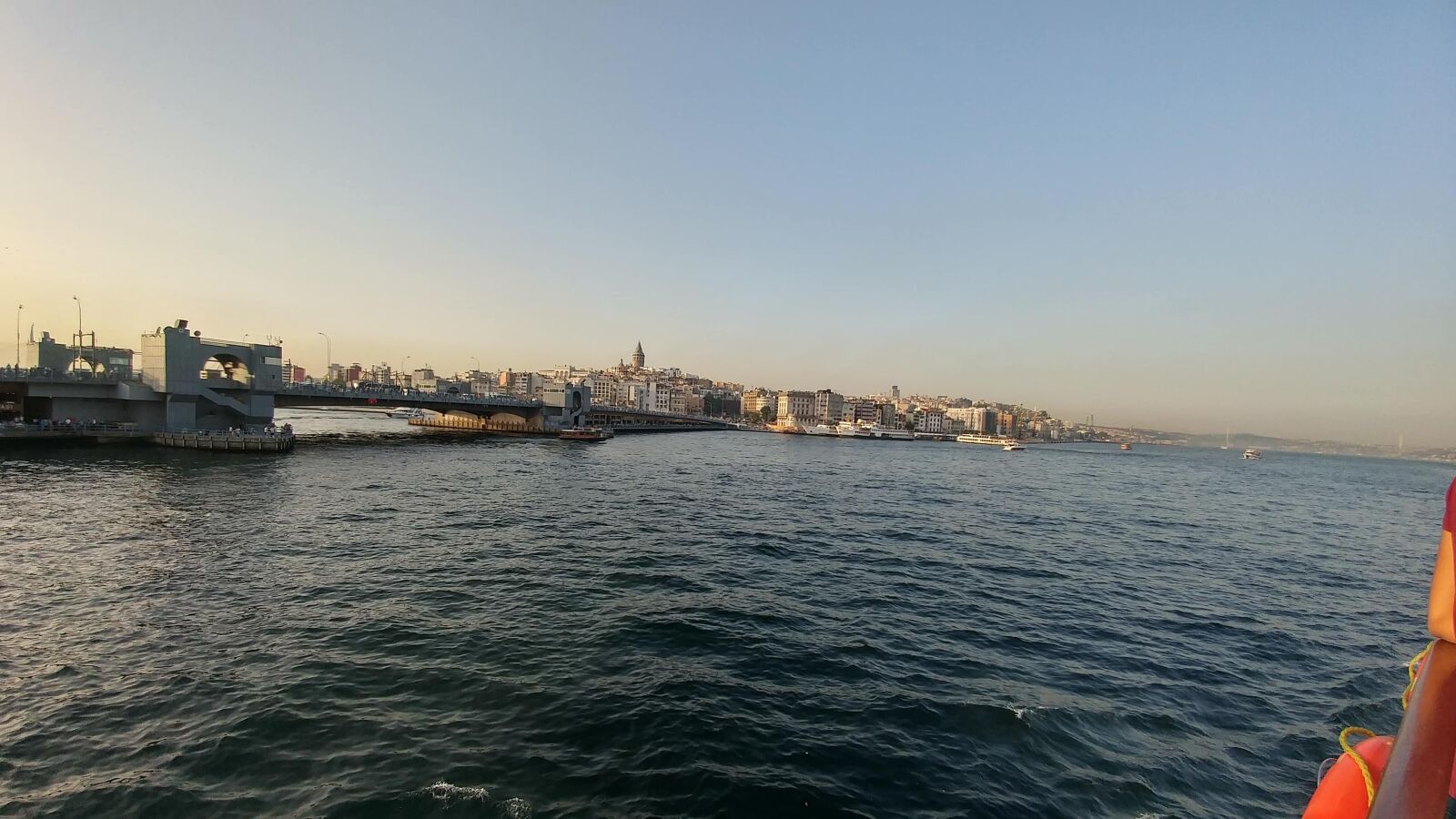 LG G5 sample photo. Sea, cruise ship, istanbul photography