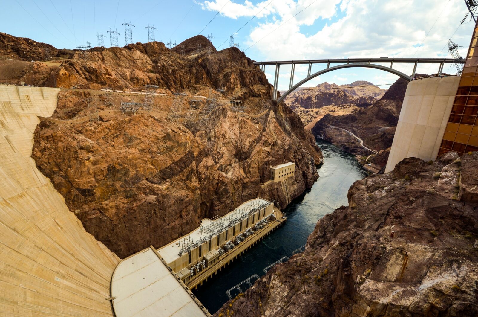 Nikon D5100 sample photo. Nevada, colorado, hoover dam photography