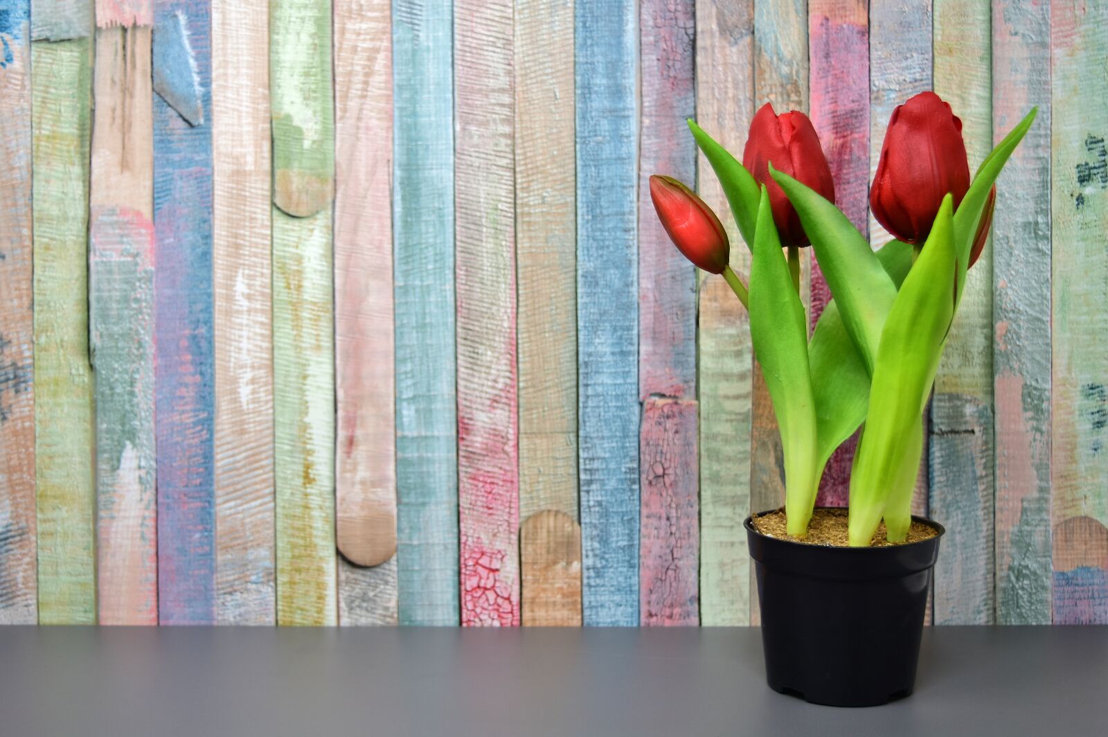 Nikon D7200 sample photo. Tulips, flowers, artificial photography
