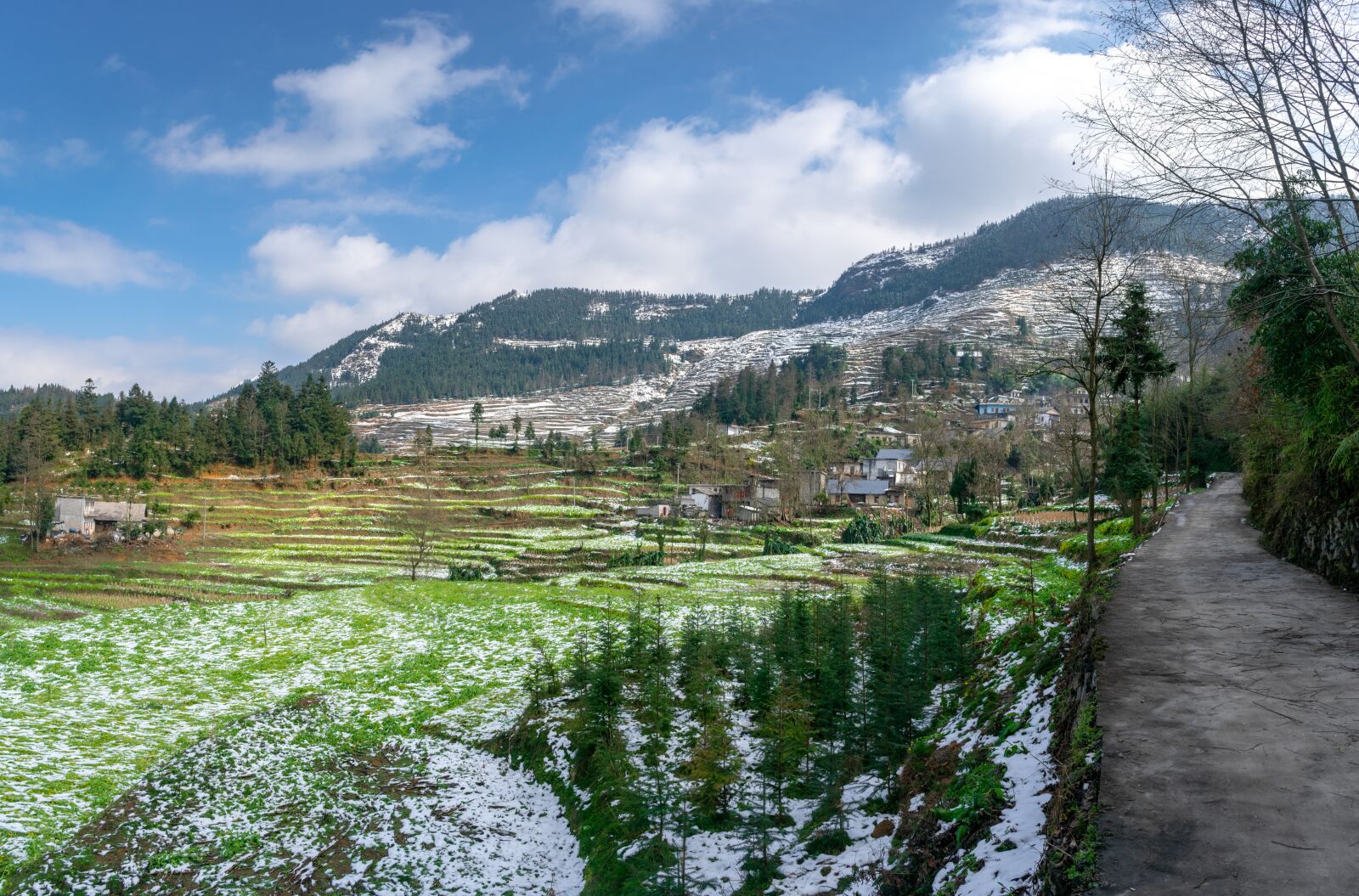 Nikon D3400 sample photo. Snow, mountain, sky photography
