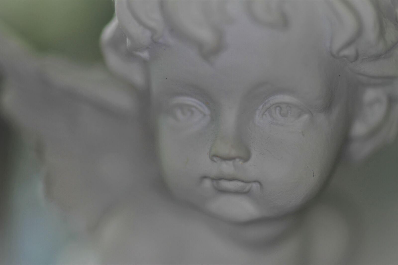 Canon EOS 7D sample photo. Angel, white, thoughtful photography
