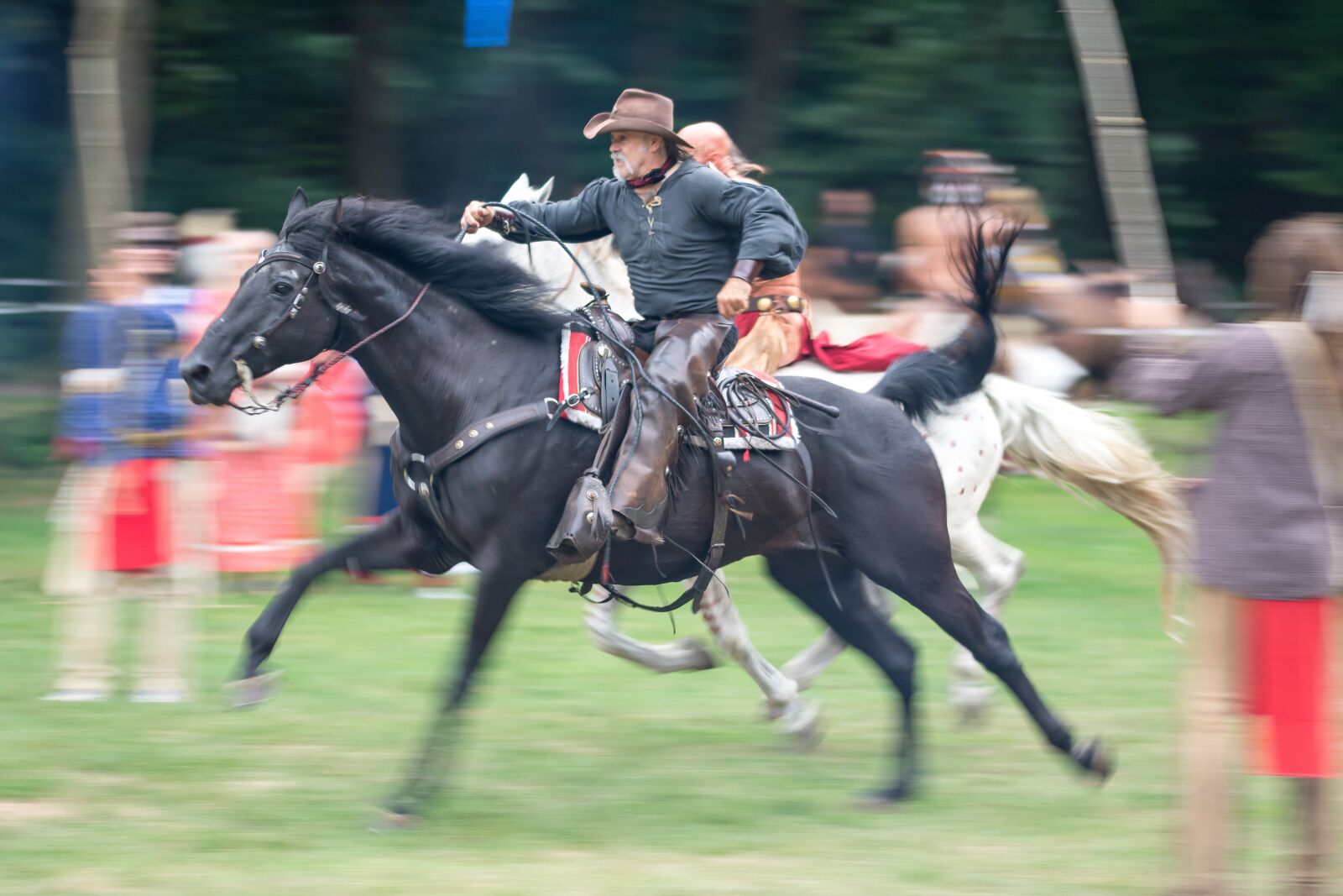 Nikon D7200 sample photo. Cowboy, horse, ride photography