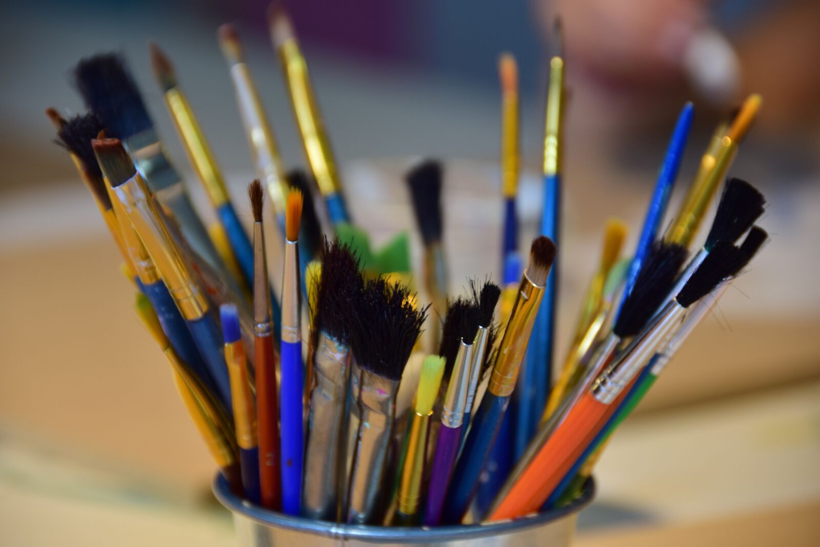 Nikon D5300 sample photo. Brush, paint, painting photography