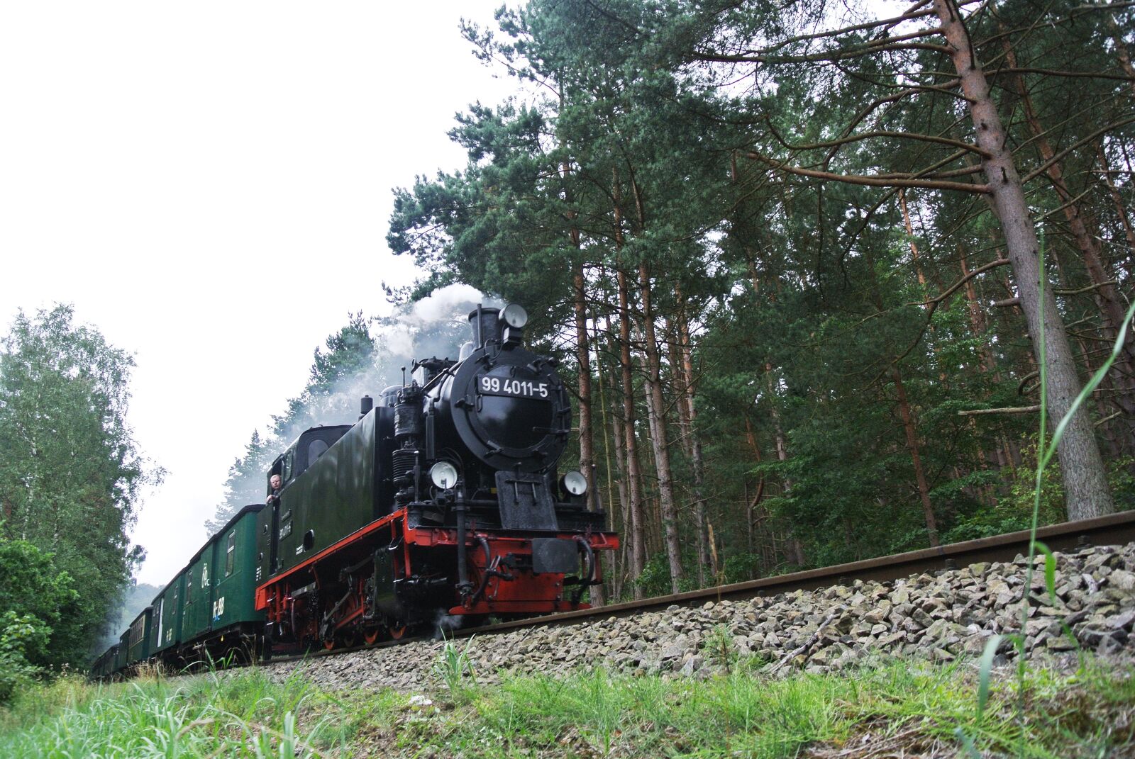 Nikon 1 Nikkor VR 10-30mm F3.5-5.6 sample photo. Steam railway, railway, train photography