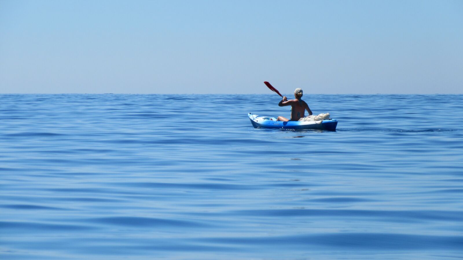 Canon PowerShot SX610 HS sample photo. Kayak, sea, c te photography
