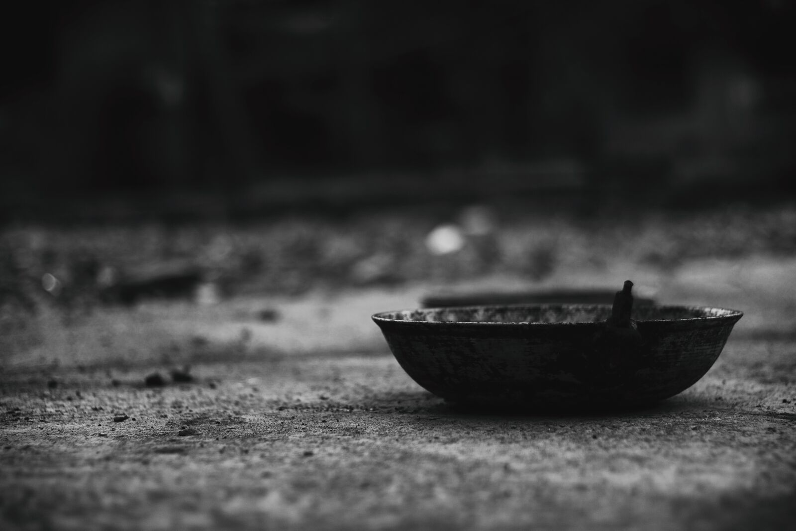 Canon EF 50mm F1.8 II sample photo. Plate, black and white photography