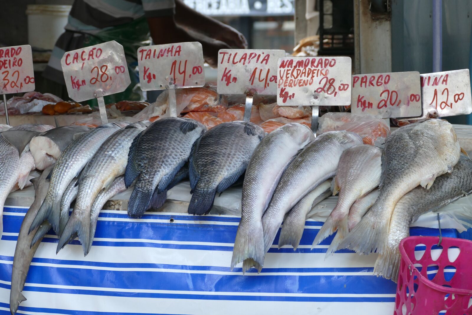 Panasonic Lumix DMC-FZ1000 sample photo. Fish, market, food photography