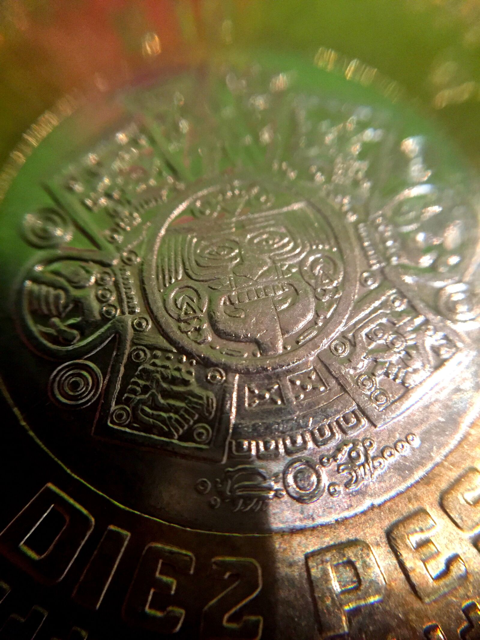 Apple iPhone 6 sample photo. Macro, mexican, peso photography