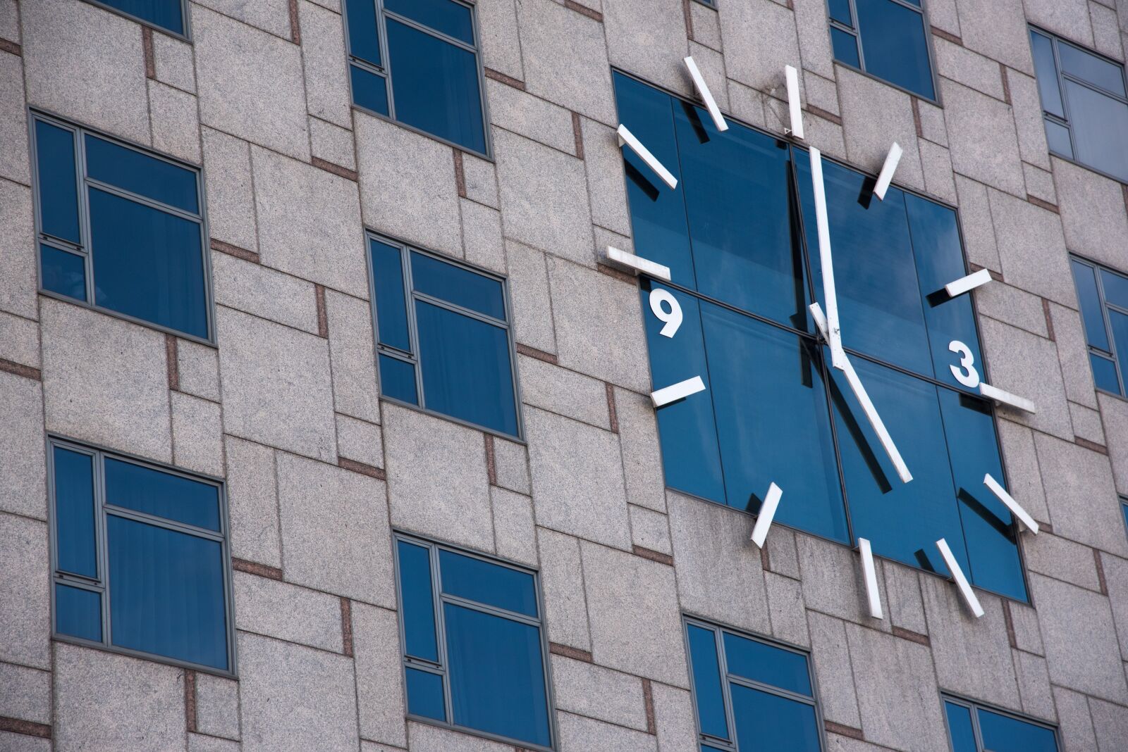 Nikon D750 sample photo. Clock, wall, building photography