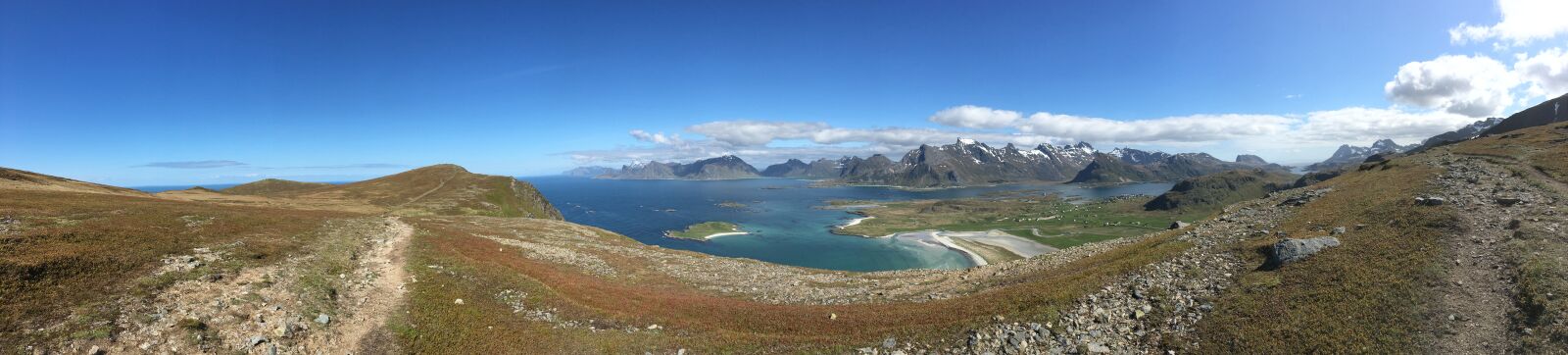 Apple iPhone 6s sample photo. Panorama, lofoten, norway photography