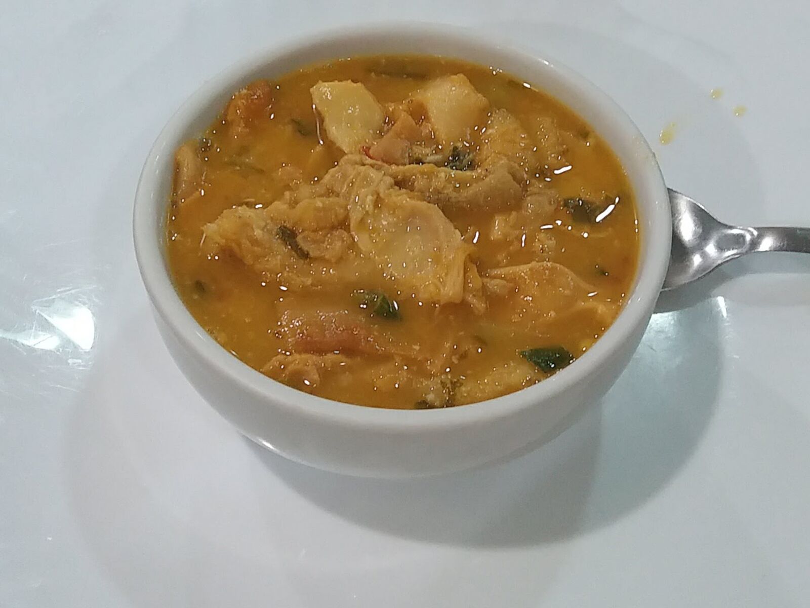 Samsung Galaxy A9 Pro sample photo. Panelada, soup, food photography