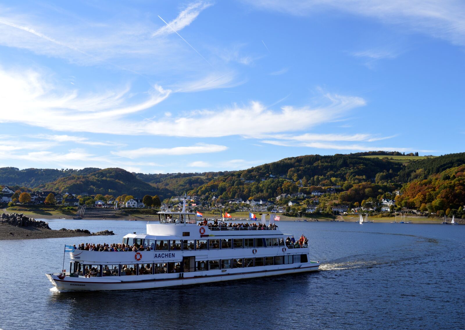 Nikon D3200 sample photo. Rurtalsperre, schwammenauel, eifel photography