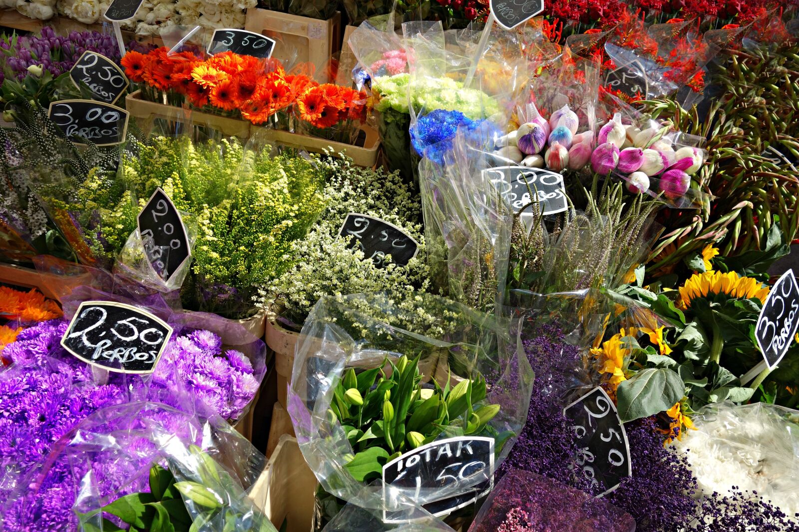 Sony Cyber-shot DSC-RX100 sample photo. Flowers, florist, flower stall photography