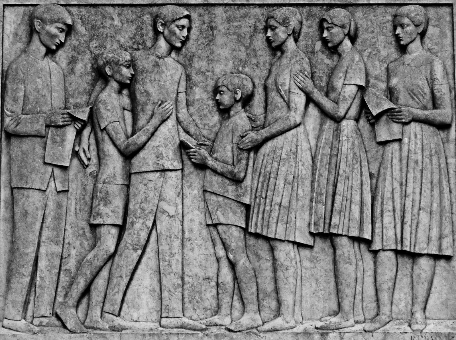 Canon PowerShot SX410 IS sample photo. Relief, figures, art photography