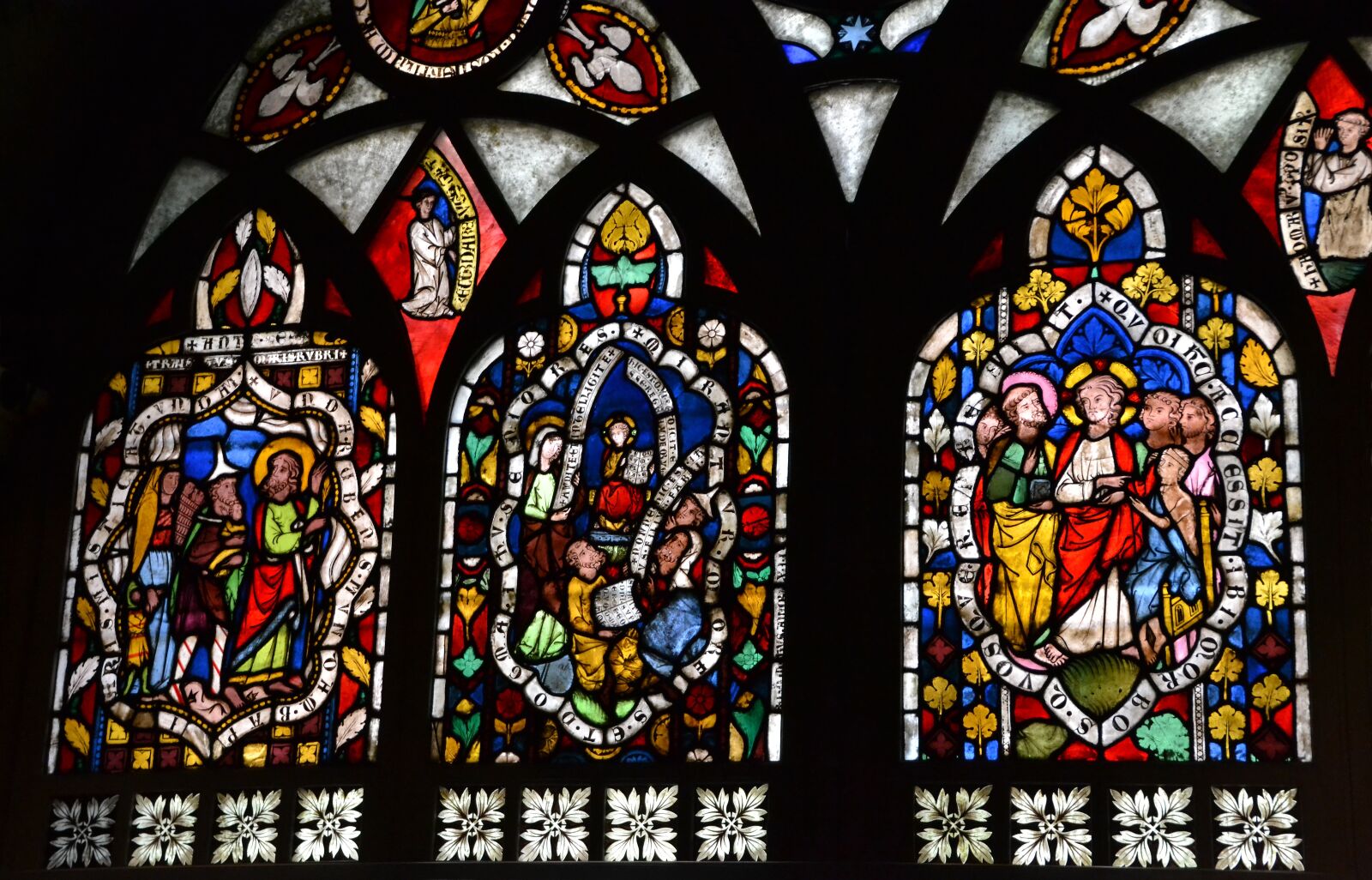 Nikon D3100 sample photo. Stained glass, window, church photography