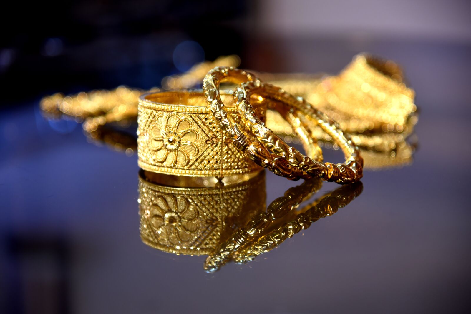 Nikon D750 sample photo. Indian, gold, jewelry photography