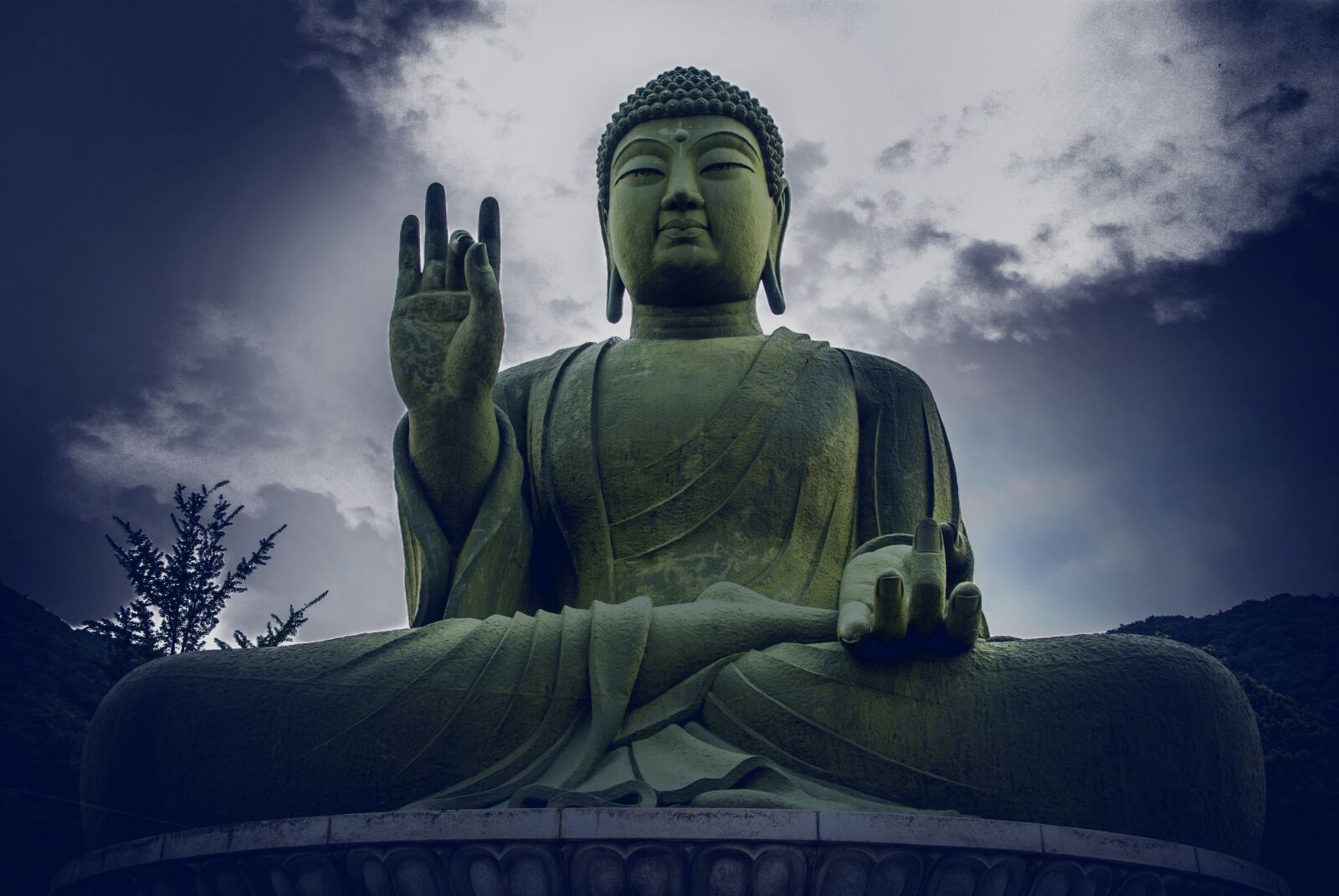 Nikon D200 sample photo. Chungnam, bronze, amitabha buddha photography