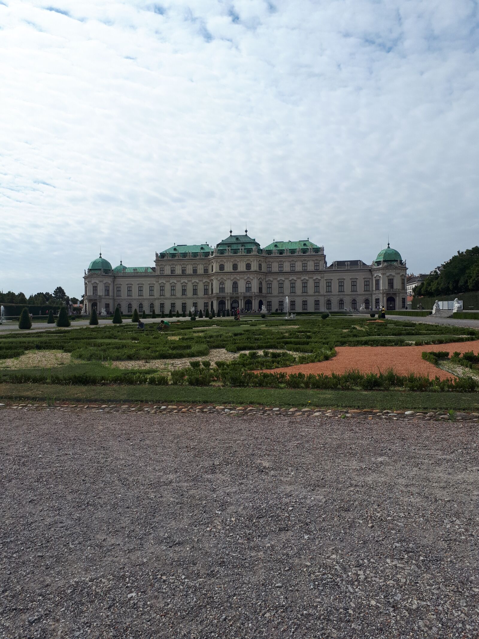 Samsung Galaxy A5(2017) sample photo. Belvedere, vienna, castle photography