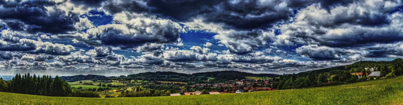 Sigma 30mm F2.8 EX DN sample photo. Agriculture, bavaria, clouds, daylight photography