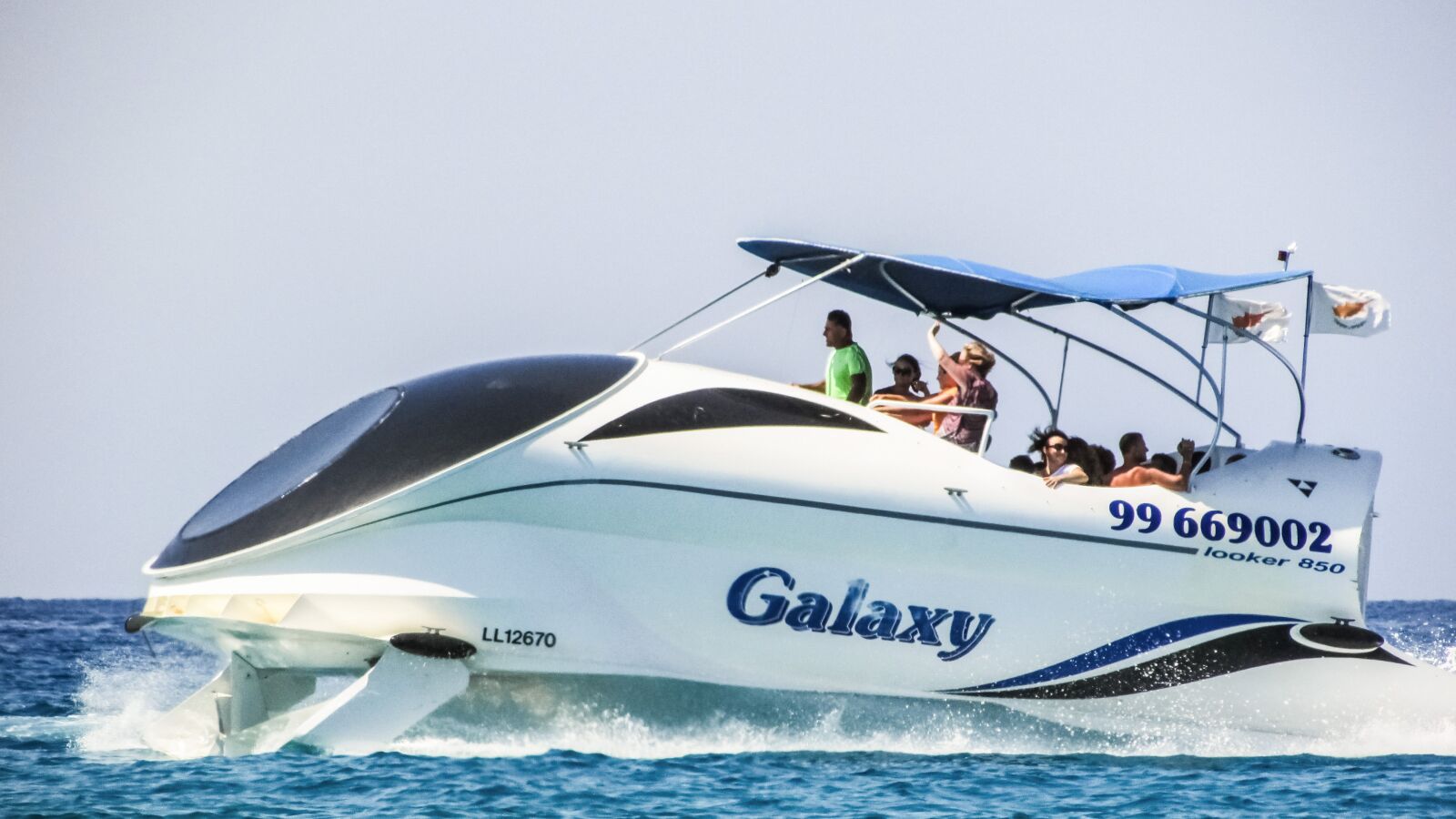 Canon PowerShot SX400 IS sample photo. Speed boat, speed, sea photography