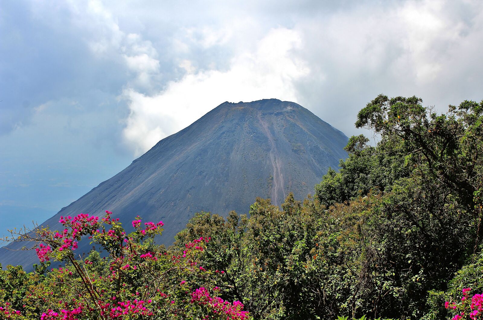 Canon EOS 600D (Rebel EOS T3i / EOS Kiss X5) sample photo. El, salvador, trees, volcano photography