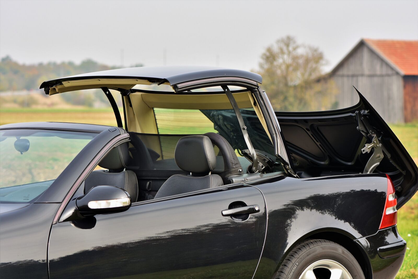 Nikon D7200 sample photo. Mercedes, slk, auto photography