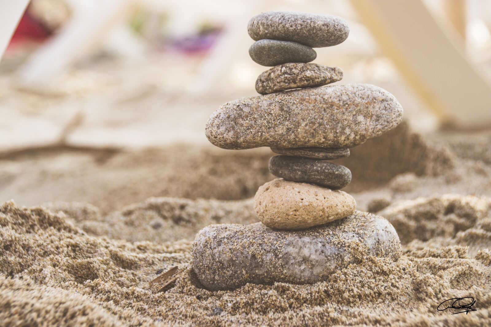 Canon EOS 80D sample photo. Balance, ferragosto, sand photography