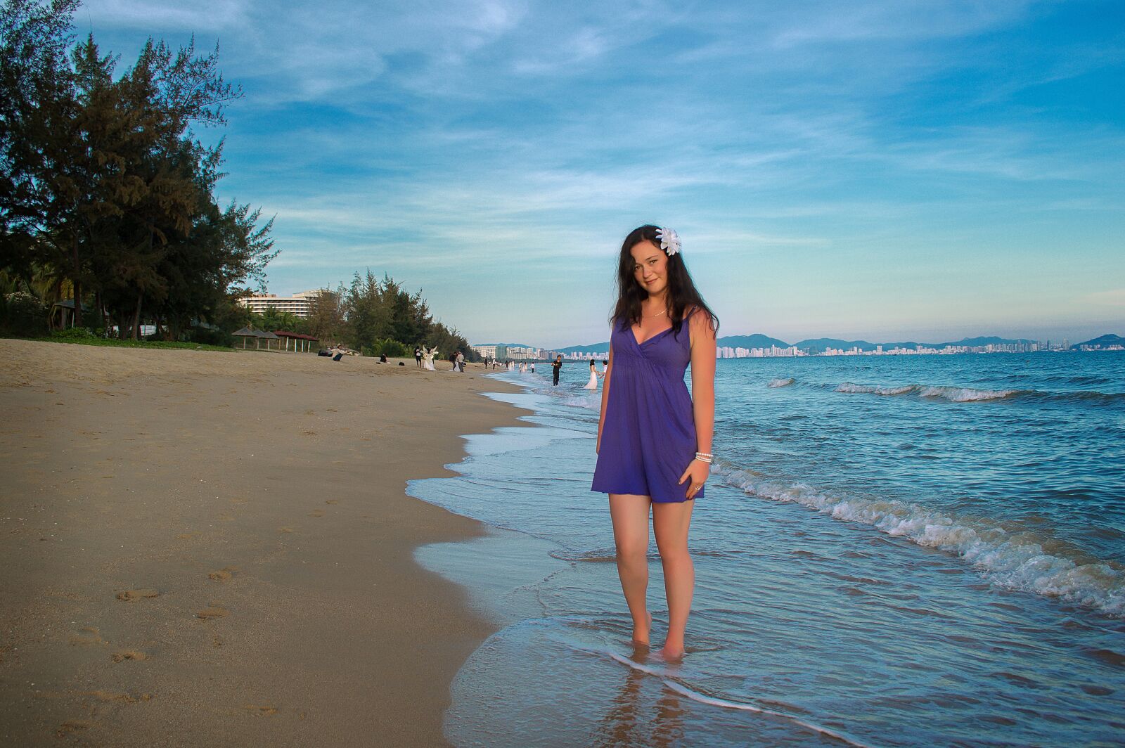 Nikon D3200 sample photo. China, brunette, tan photography