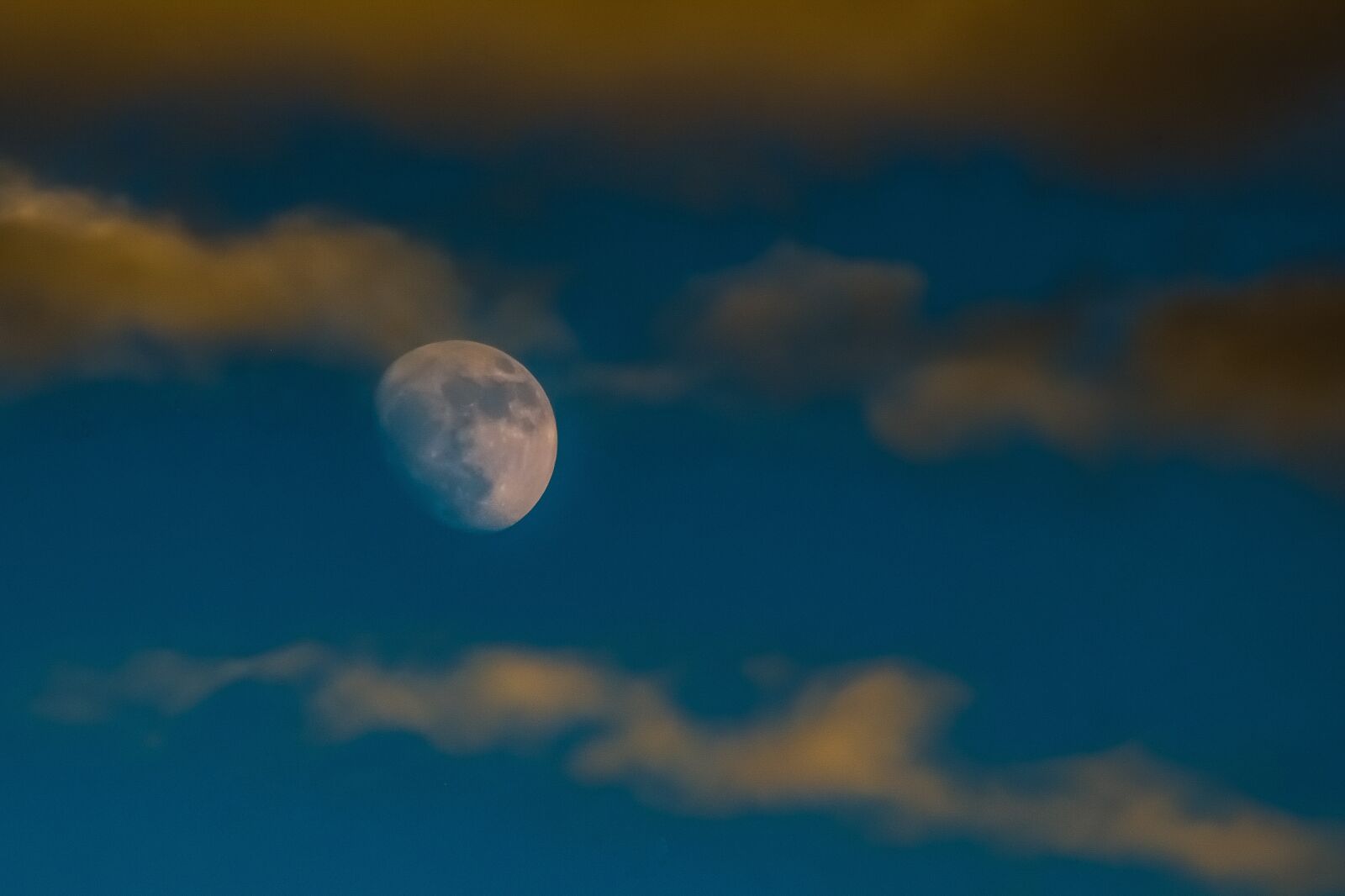 Nikon D3300 sample photo. Moon rising, sky, clouds photography