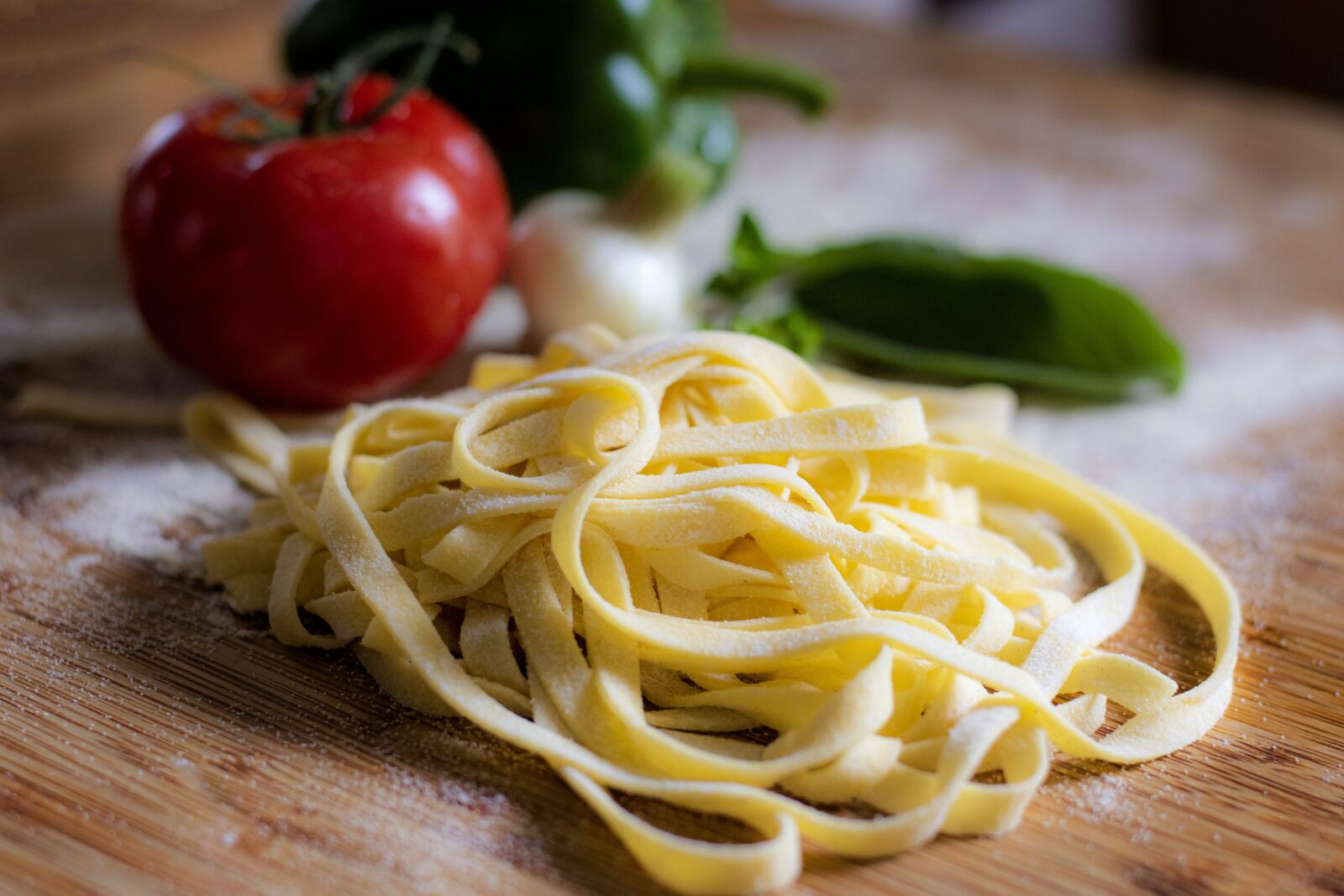 Nikon D5600 sample photo. Fresh pasta, kitchen, gastronomy photography