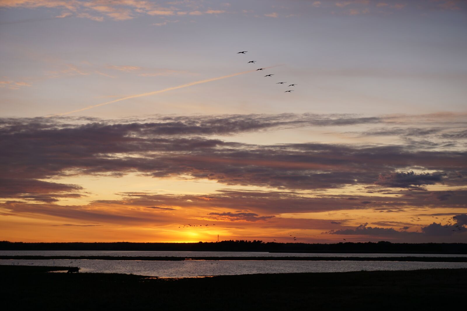 Sony a6000 sample photo. Afterglow, lake, water photography