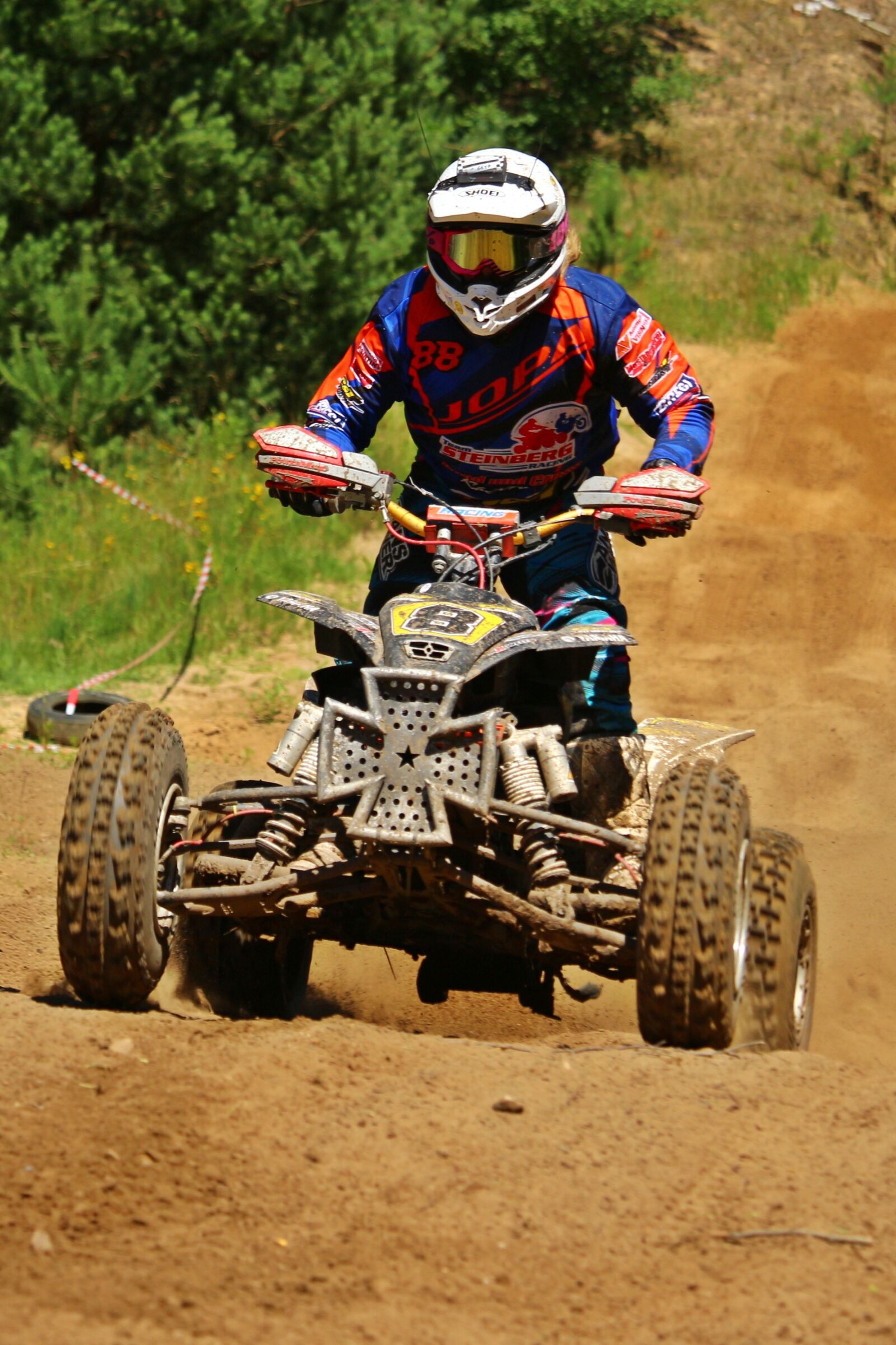 Canon EOS 100D (EOS Rebel SL1 / EOS Kiss X7) sample photo. Motocross, quad, atv photography