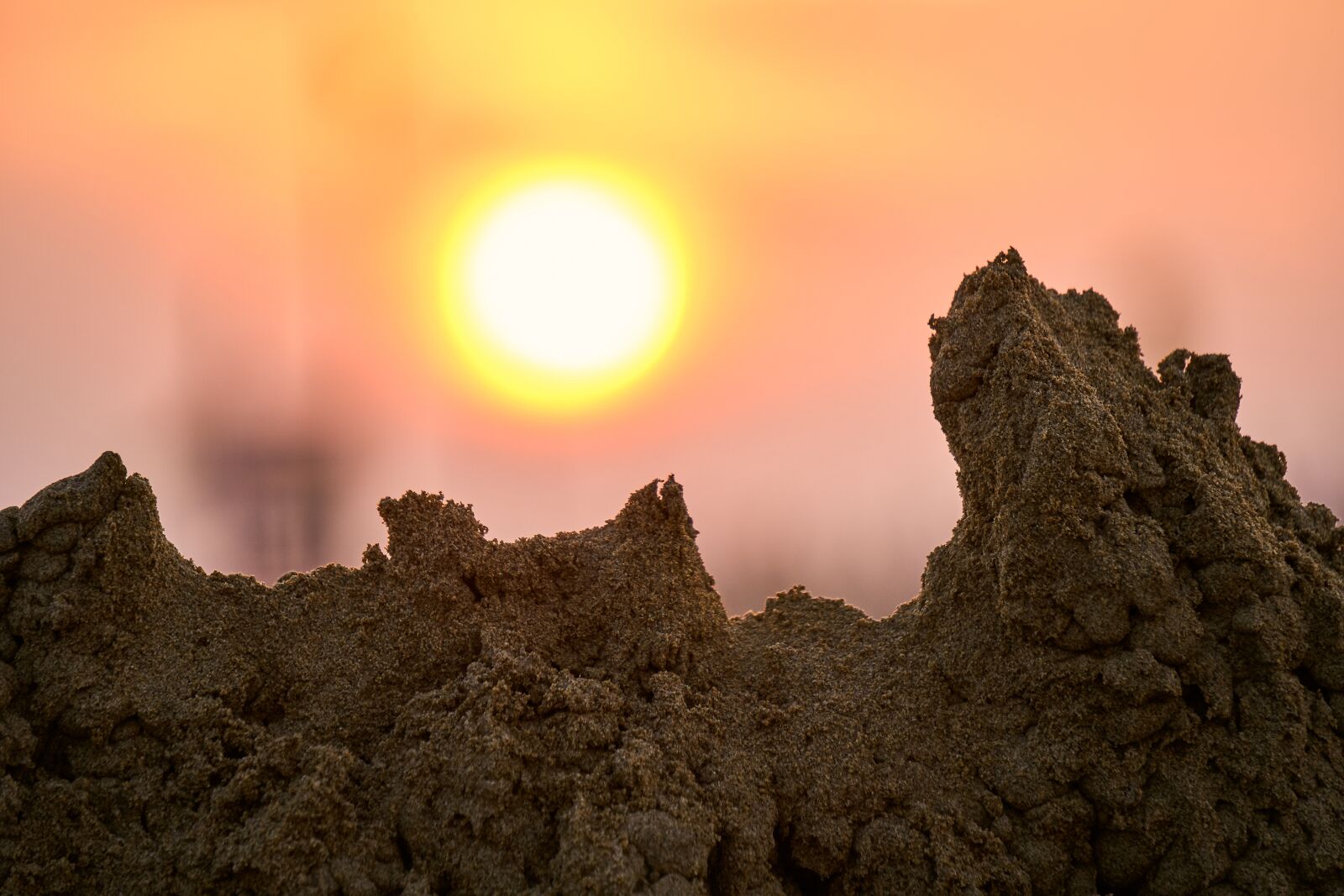 Sony E 55-210mm F4.5-6.3 OSS sample photo. Sand, hill, pile photography