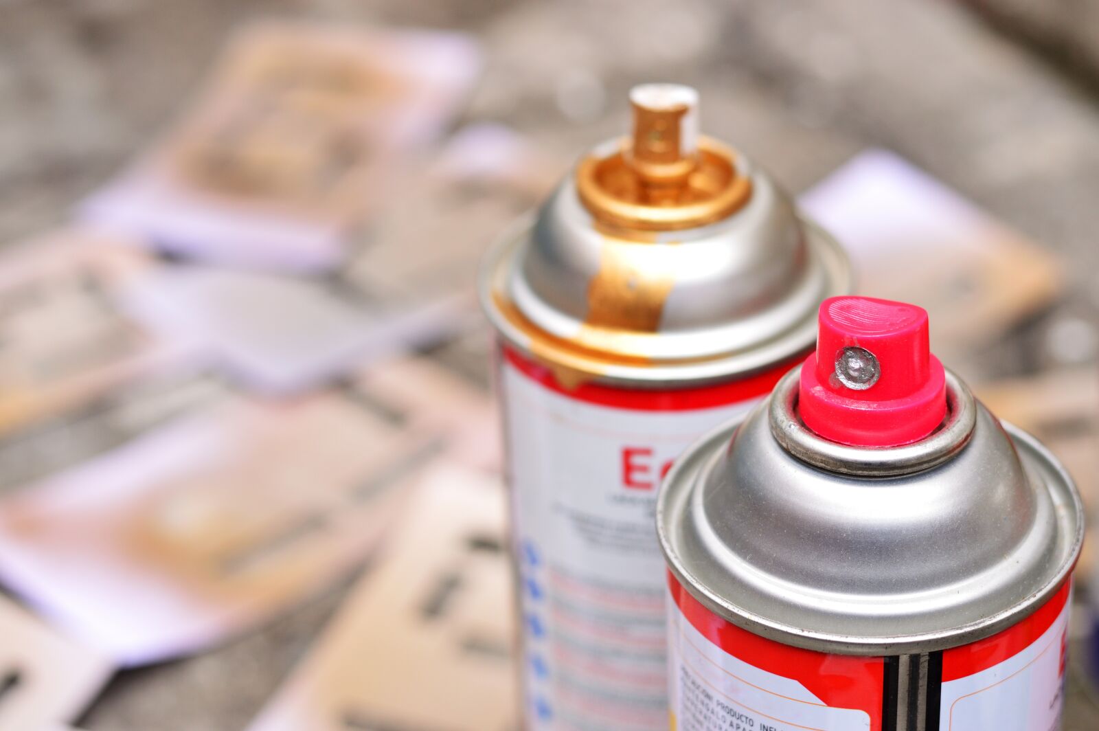 Nikon D3200 sample photo. Painting, can, graffiti photography