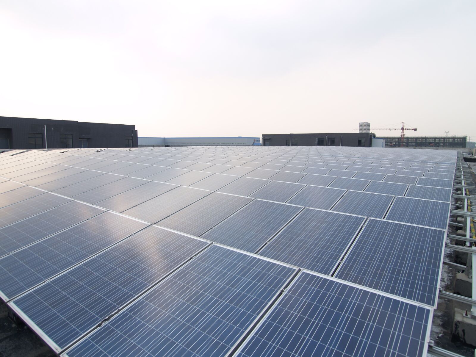 Olympus E-300 (EVOLT E-300) sample photo. Solar, roof, power station photography