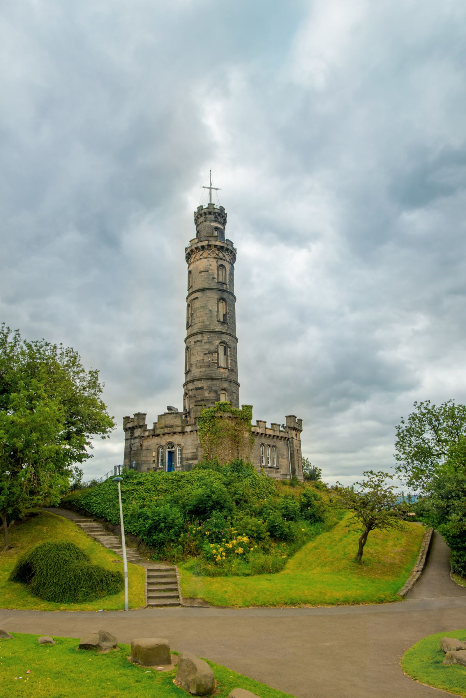 Nikon D750 sample photo. The nelson monument, edinburgh photography