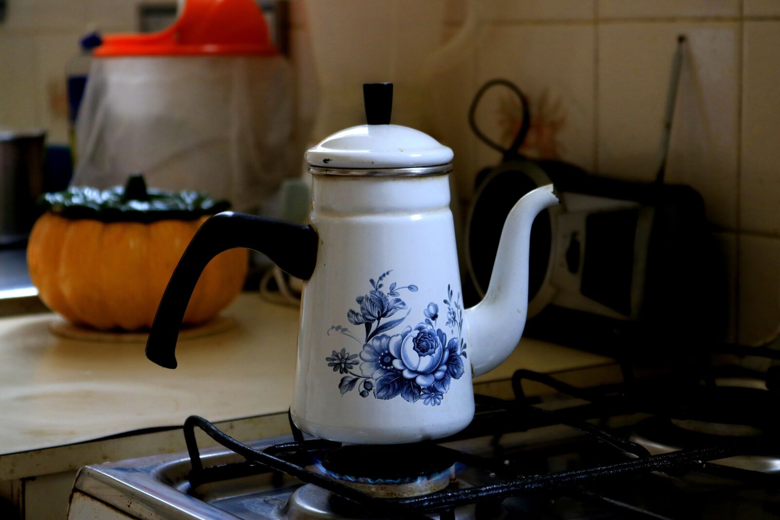 Canon EOS 750D (EOS Rebel T6i / EOS Kiss X8i) sample photo. Teapot, container, kitchen photography