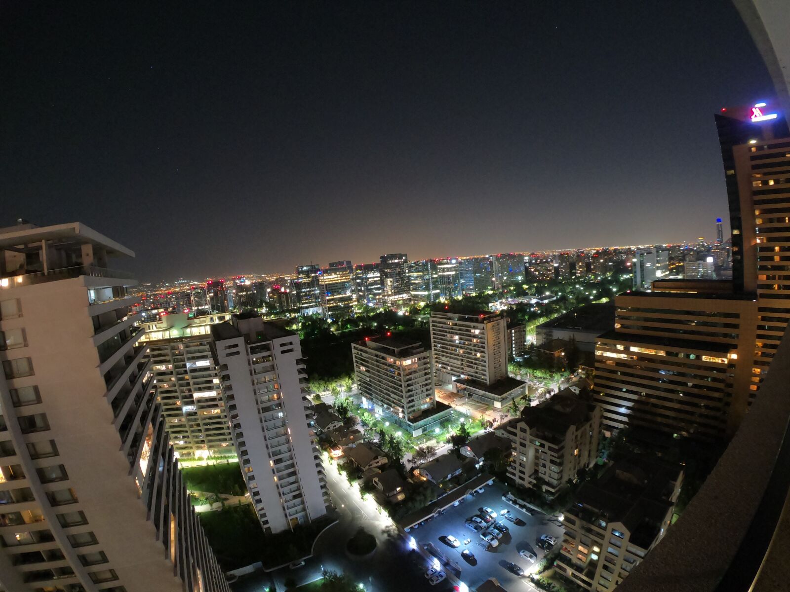GoPro Hero7 Black sample photo. Las condes, night, chile photography
