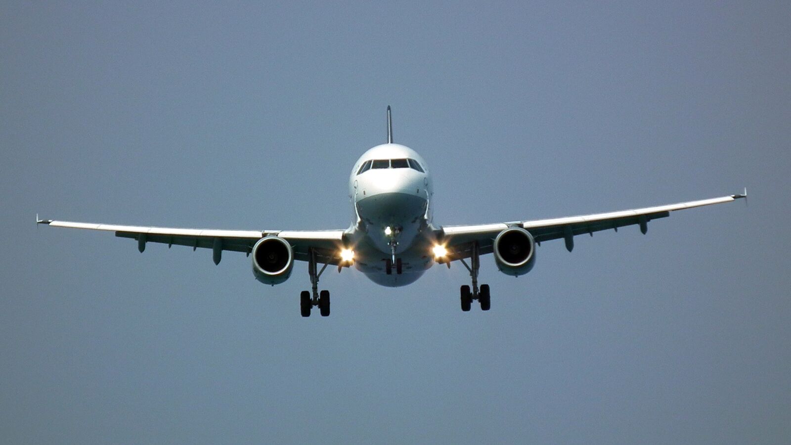 FujiFilm FinePix HS10 (FinePix HS11) sample photo. The plane, landing, flight photography