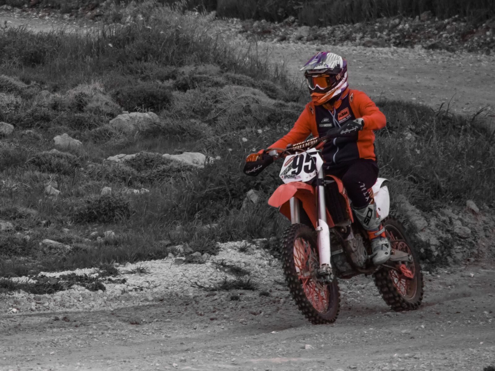 Nikon D3300 sample photo. Motocross, action, hurry photography