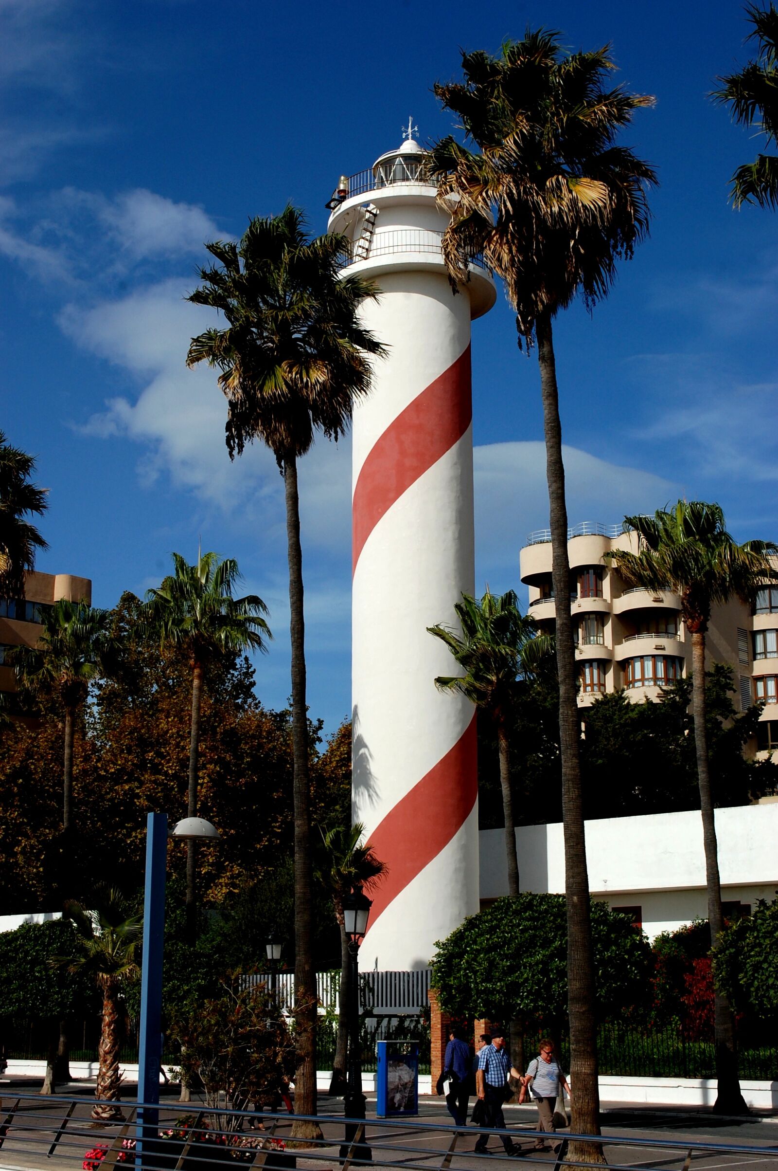 Nikon D40 sample photo. Marbella, lighthouse, spain photography