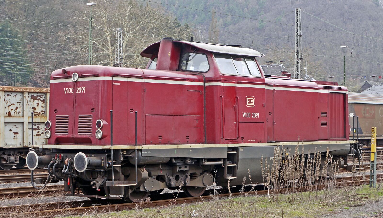 Panasonic Lumix DMC-G1 sample photo. Diesel locomotive, mainline, deutsche photography