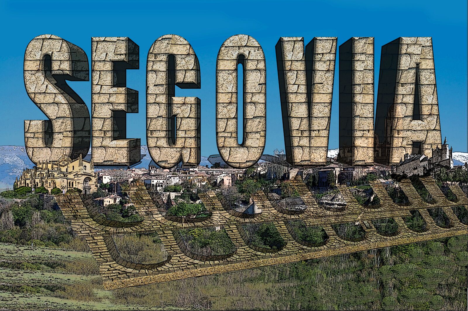Nikon D40 sample photo. Segovia, spain, architecture photography