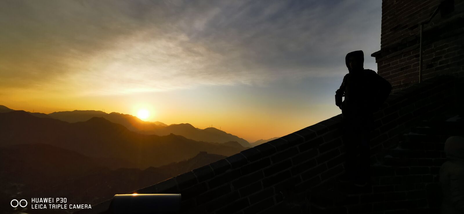 HUAWEI P30 sample photo. The great wall, the photography