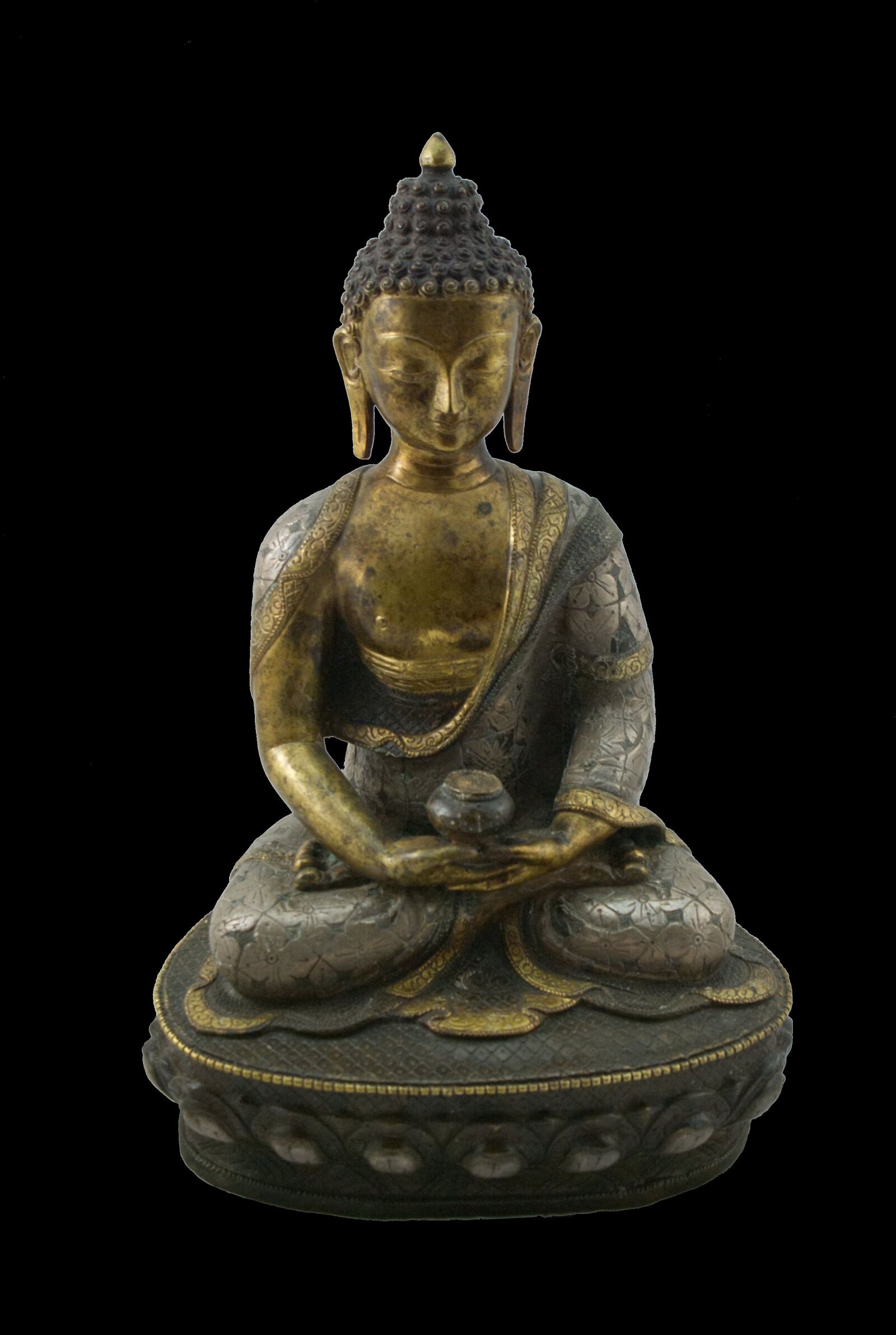 Pentax K10D sample photo. Buddha, amitabha, buddhism photography