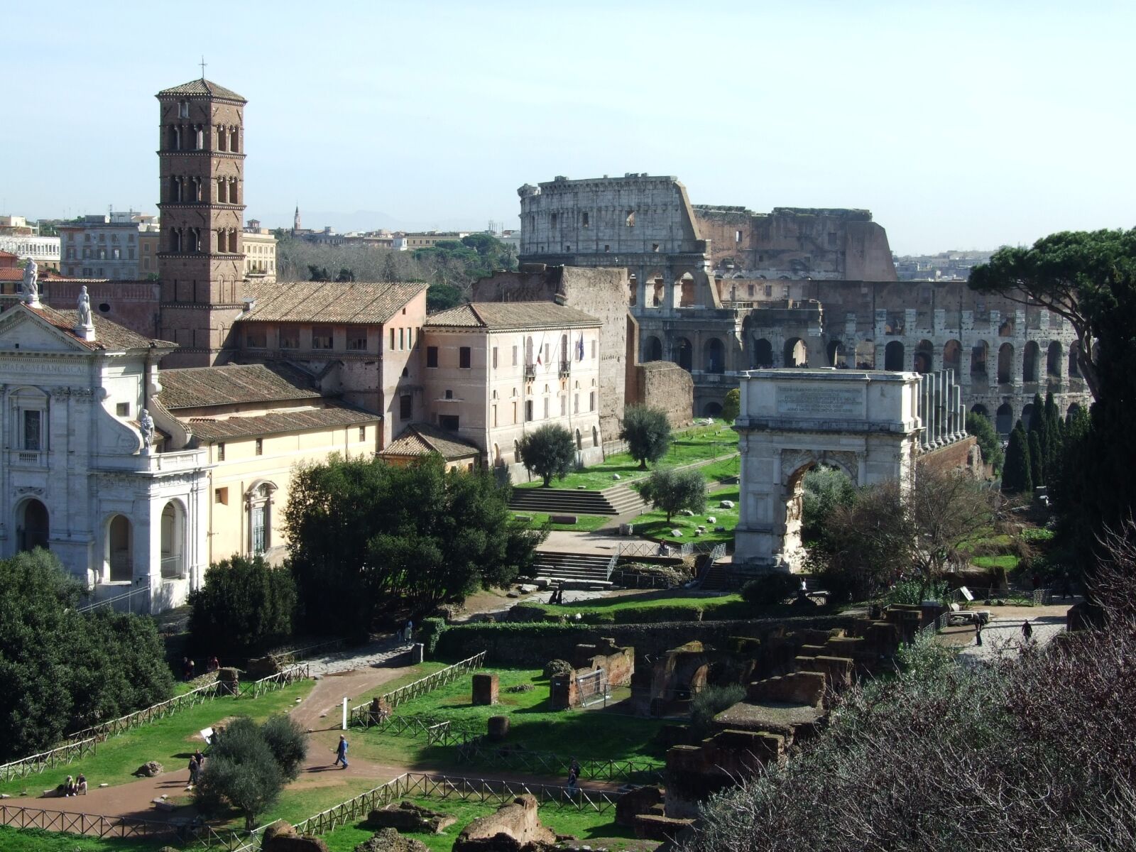 Fujifilm FinePix S6500fd sample photo. Rome, tourism, triumphal gate photography